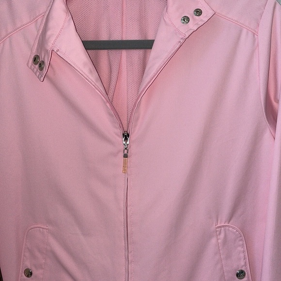 Pink Izod Bomber Jacket (Size Small) - Picture 3 of 4